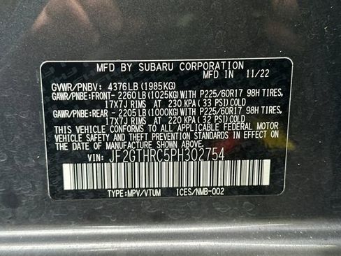 Used 2023 Subaru Crosstrek 2.5i Sport image 33