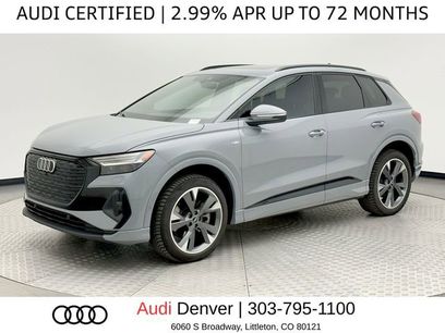 Certified 2023 Audi Q4 e-tron Prestige w/ Black Optic Package