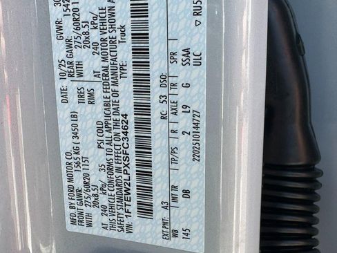 New 2025 Ford F150 STX w/ Equipment Group 200A image 14