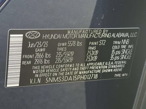 Used 2023 Hyundai Santa Fe SEL Premium AWD/4WD image 41