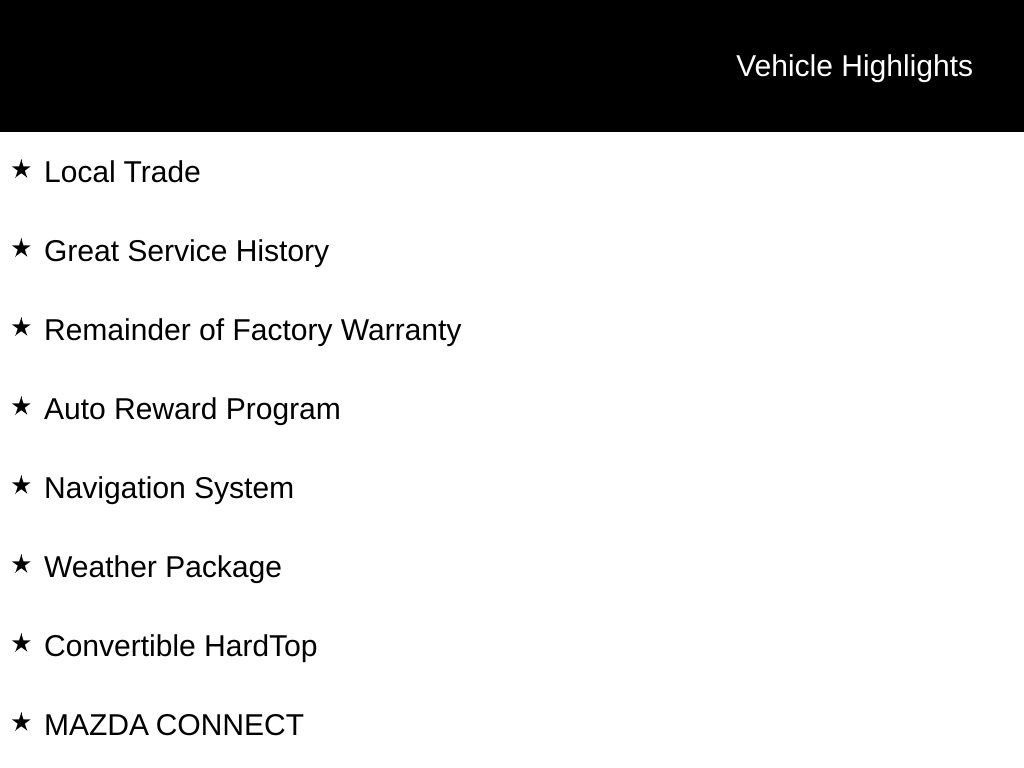 Used 2023 MAZDA MX-5 Miata Grand Touring w/ Weather Package RWD image 5
