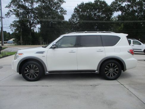 Used 2017 Nissan Armada Platinum w/ Captain Seat Package RWD image 2