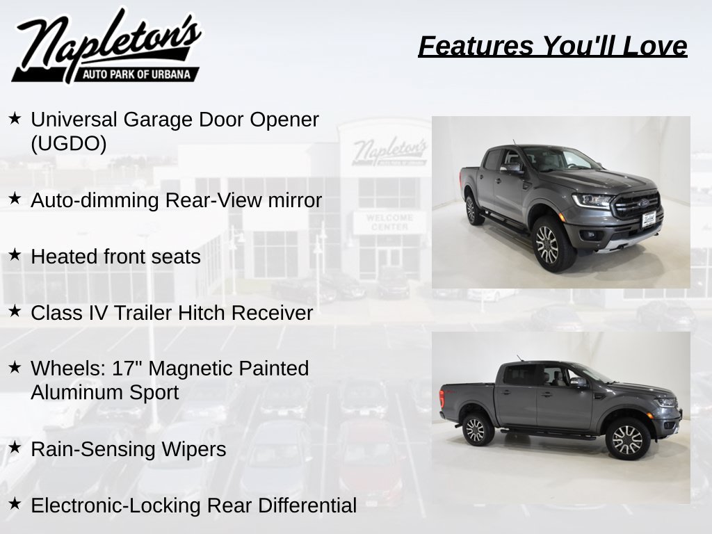 Used 2022 Ford Ranger Lariat w/ Equipment Group 501A High AWD/4WD image 32