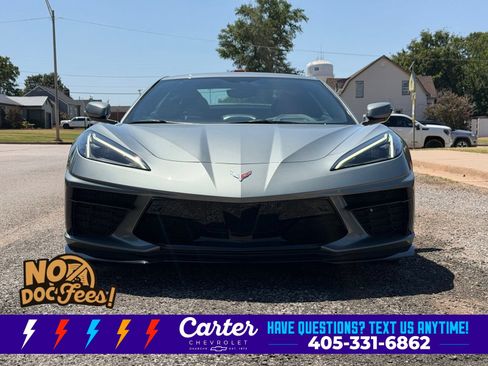Used 2022 Chevrolet Corvette Stingray Preferred Conv w/ Chrome Exterior Badge Package RWD image 3