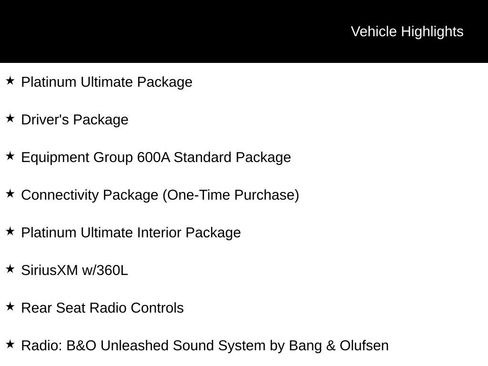 Used 2025 Ford Expedition Platinum w/ Platinum Ultimate Package AWD/4WD image 2