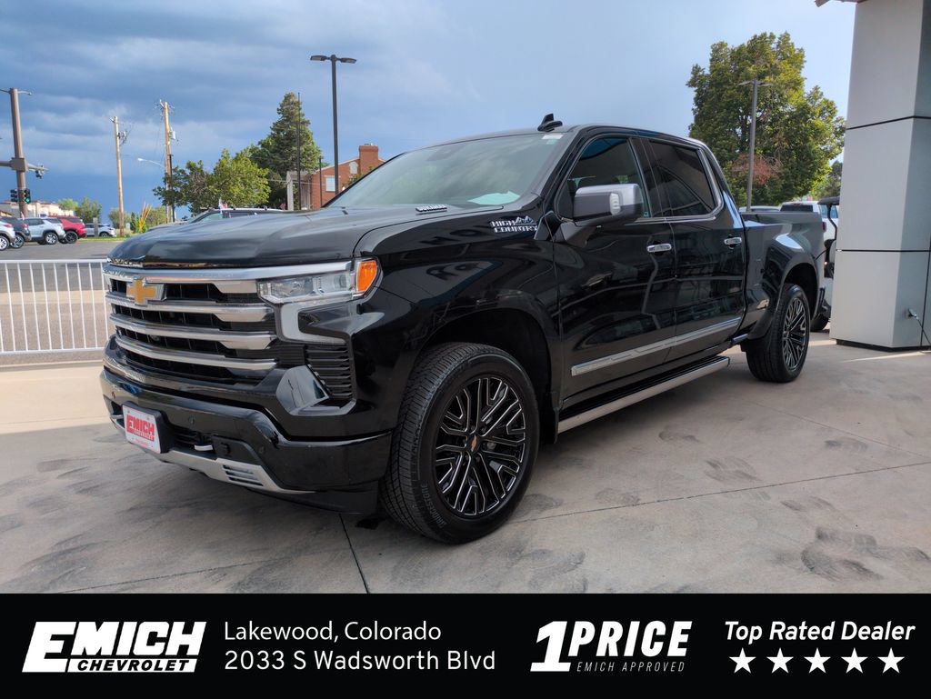 Used 2025 Chevrolet Silverado 1500 High Country w/ High Country Premium Package AWD/4WD 360° Tour