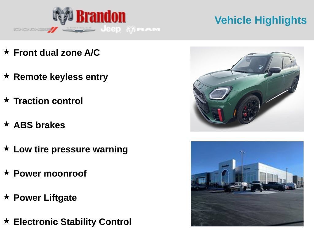 Used 2025 MINI Cooper Countryman John Cooper Works AWD/4WD image 5