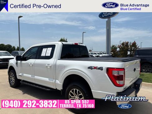 Certified 2022 Ford F150 Lariat w/ Equipment Group 501A Mid AWD/4WD image 3