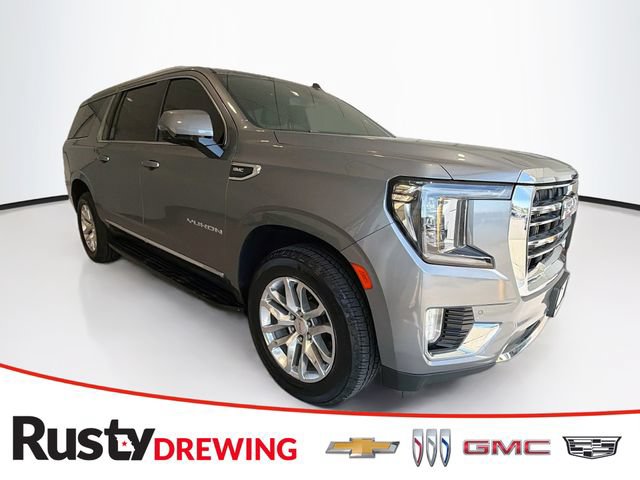 Certified 2022 GMC Yukon XL SLT w/ SLT Luxury Package AWD/4WD image 1
