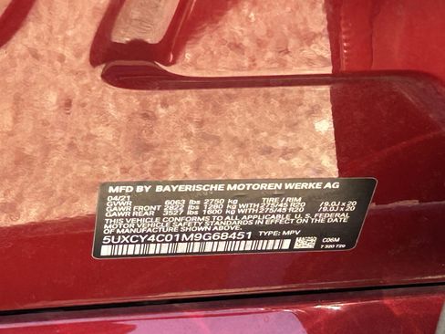 Used 2021 BMW X6 sDrive40i w/ M Sport Package RWD image 17