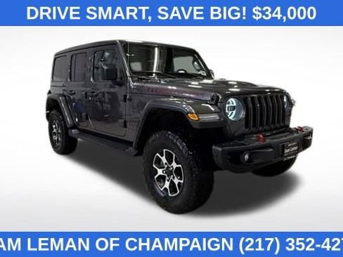 Used 2020 Jeep Wrangler Unlimited Rubicon w/ Uconnect 4C Nav & Sound Group image 1