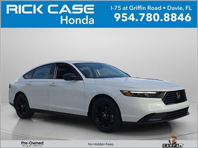 Certified 2025 Honda Accord SE