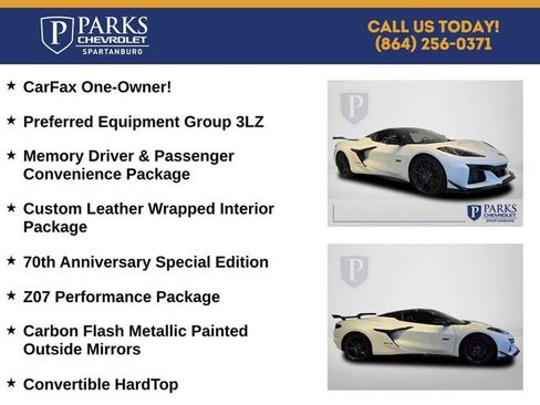 Certified 2023 Chevrolet Corvette Z06 w/ Z07 Performance Package RWD image 5