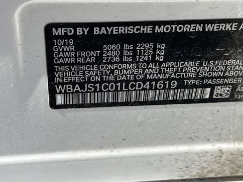Used 2020 BMW 540i w/ Convenience Package RWD image 22