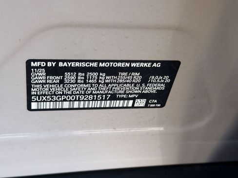 Used 2026 BMW X3 xDrive30i w/ Convenience Package AWD/4WD image 23