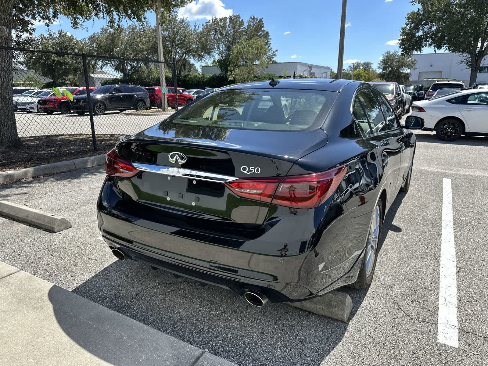 Used 2024 INFINITI Q50 Luxe w/ Cargo Package RWD image 8