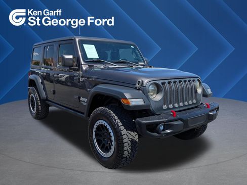 Used 2019 Jeep Wrangler Unlimited Sport S AWD/4WD image 1