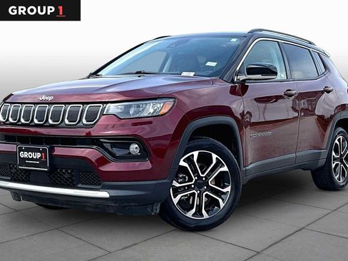 Used 2022 Jeep Compass Limited w/ Sun and Sound Group AWD/4WD image 1