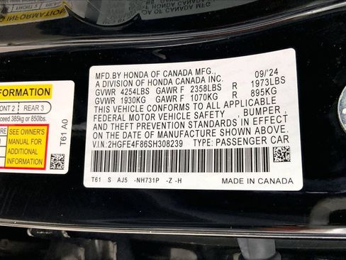 Used 2025 Honda Civic Sport image 33