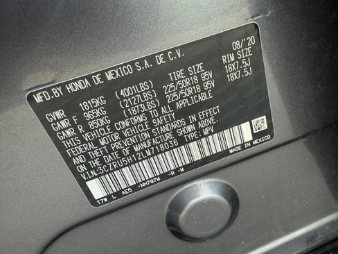 Used 2020 Honda HR-V Sport image 15