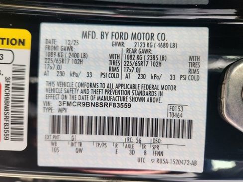 New 2025 Ford Bronco Sport Big Bend AWD/4WD image 22
