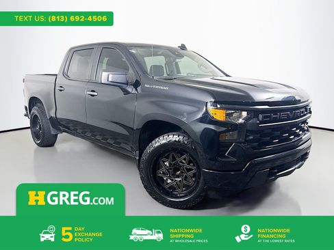 Used 2023 Chevrolet Silverado 1500 Custom RWD image 1