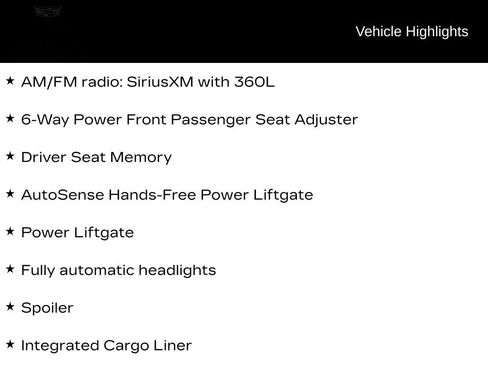 Certified 2025 Cadillac Optiq Sport 1 w/ LPO, Floor Liner Package AWD/4WD image 7