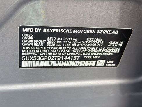 Used 2026 BMW X3 xDrive30i w/ Convenience Package AWD/4WD image 20