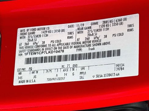 Used 2020 Ford F150 XL w/ Equipment Group 101A Mid RWD image 30