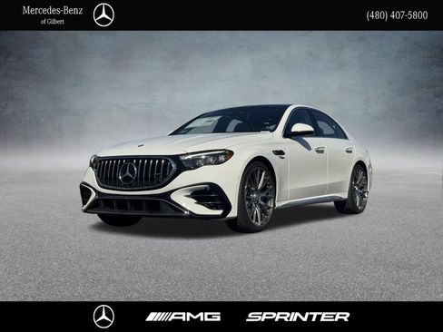 New 2026 Mercedes-Benz E 53 AMG e 4MATIC Sedan image 1