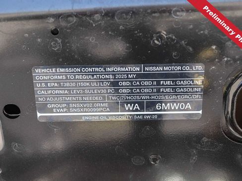 Used 2025 Nissan Sentra SV w/ Trunk Package FWD image 20