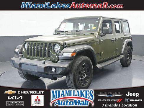 Used 2022 Jeep Wrangler Unlimited Sport image 1