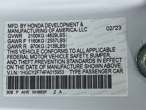 Used 2023 Honda Accord Sport image 12