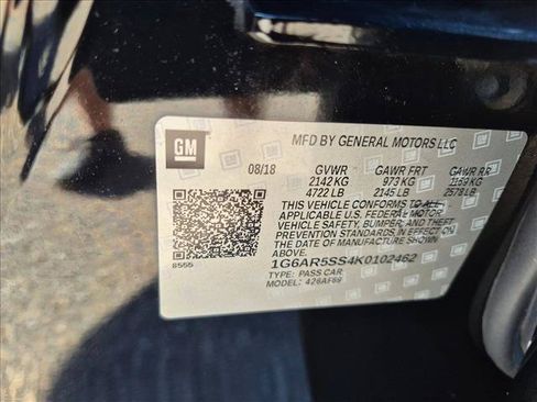 Used 2019 Cadillac CTS Luxury RWD image 16