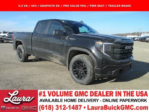 New 2026 GMC Sierra 1500 Pro w/ Graphite Edition AWD/4WD image 1