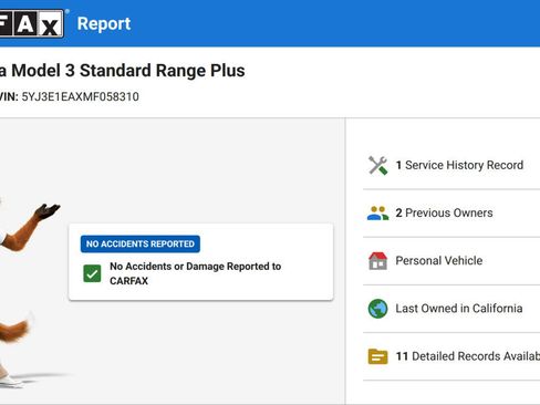 Used 2021 Tesla Model 3 Standard Range Plus RWD image 2