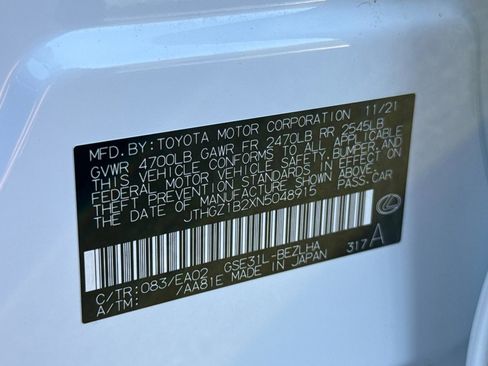 Certified 2022 Lexus IS 350 F Sport image 39