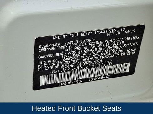 Used 2015 Subaru Crosstrek 2.0i Limited image 30