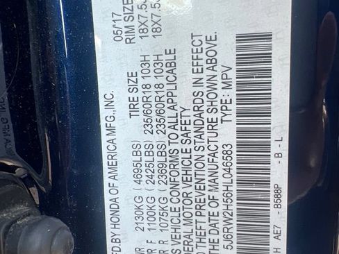 Used 2017 Honda CR-V EX image 14