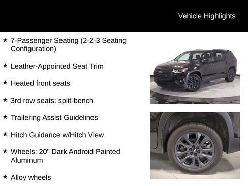 Used 2021 Chevrolet Traverse RS w/ LPO, Floor Liner Package image 32
