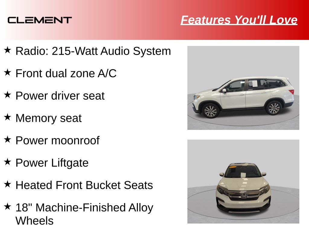 Used 2021 Honda Pilot EX-L image 9
