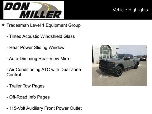 New 2026 RAM 2500 Tradesman image 33