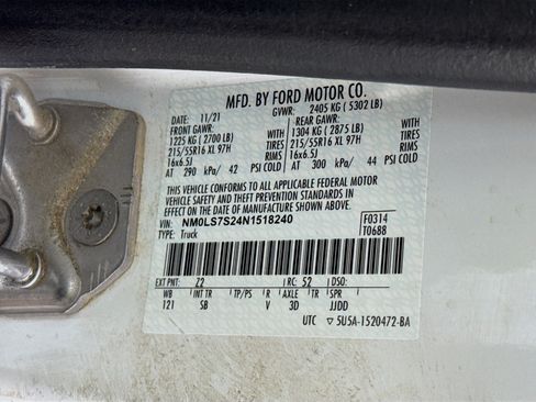Used 2022 Ford Transit Connect XL FWD image 33