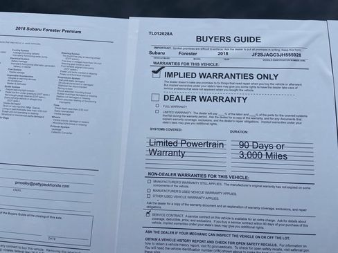 Used 2018 Subaru Forester 2.5i Premium AWD/4WD image 5