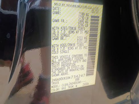 Used 2013 Nissan Frontier SV w/ SV Value Truck Pkg RWD image 18