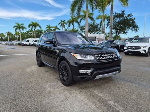 Used 2017 Land Rover Range Rover Sport HSE AWD/4WD image 3