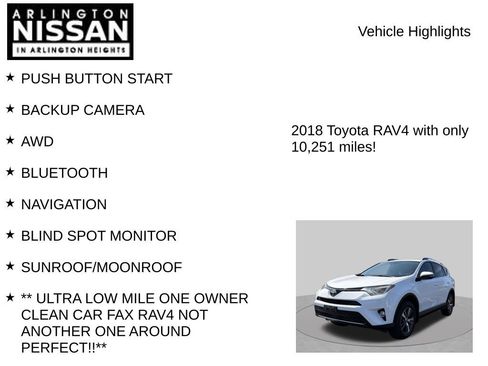 Used 2018 Toyota RAV4 XLE AWD/4WD image 8