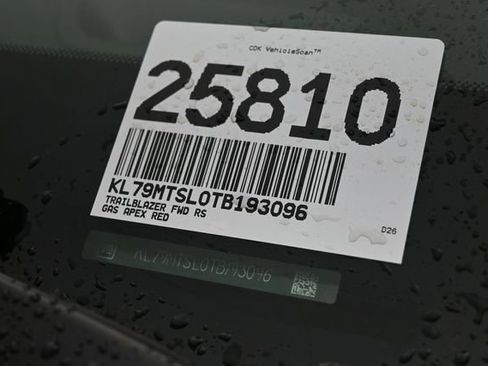 New 2026 Chevrolet TrailBlazer RS FWD image 48