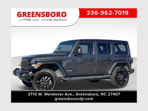 Used 2021 Jeep Wrangler Unlimited Sahara image 1
