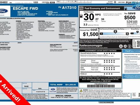 Used 2023 Ford Escape ST-Line image 33